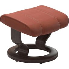 STRESSLESS Consul Fußhocker - Leder, Classic Base, Rot