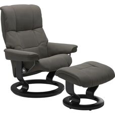 STRESSLESS Mayfair Grau Leder Relaxsessel - Armlehnsessel
