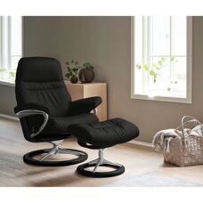 Stressless Sunrise Leder Relaxsessel - Dreh & Plus System