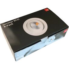 Sg Armaturen As Junistar Eco IsoSafe 8 pack 6W LED 2000-2800K dimtowarm - Hvit