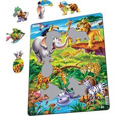 Larsen Maxi LA-US16 - Puzzle 18 pièces Dessins Animés - Publicité