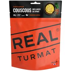 Real Kuskus med Linser og Spinat - Vegetarmat