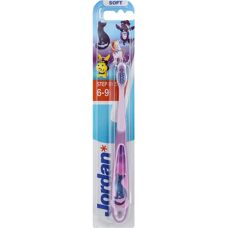 Brosse à dents Jordan Step by Step 6-9 ans - Douce - Publicité