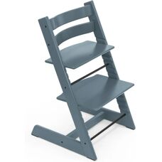 Sedia alta Tripp Trapp di Stokke - Blu Fiordo - Regolabile, Ergonomica, Design Classico