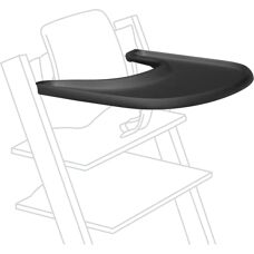 Stokke Tripp Trapp Hochstuhl mit Tablett, Schwarz