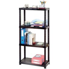 Kreher Primo 4-Tier Plastic Shelving - Shelving Unit