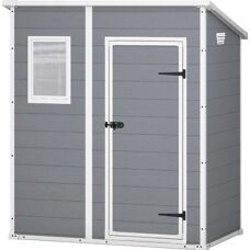 Keter Manor Pent 6x4 Capanno da giardino in plastica - Stoccaggio