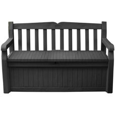 Keter Eden Bench Outdoor Storage Box - Garden Furniture - Storage box