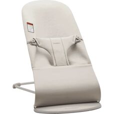 Babybjorn Bouncer Bliss Keret világosszürke Jersey 3D - világos bézs