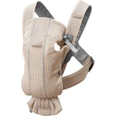 BabyBjorn Mini Baby 3D Mesh Carrier - Pearly Pink - Baby Carrier