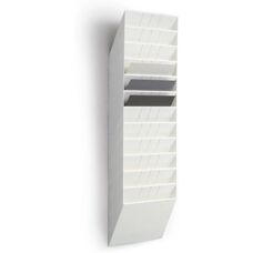 Durable FLEXIBOXX litteraturreol 12 hylder Hvid