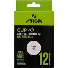 Stiga Vita 40+ Bordtennisbollar - 12-pack