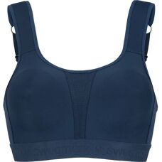 Swegmark Kimberly Iconic Sports-Bh - Blå - Mellemstøtte