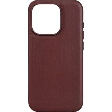 Buffalo iPhone 15 Pro Brun - Tunn Magnetisk Läderfodral