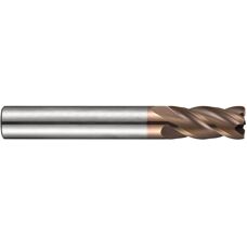 Dormer S767 Schaftfräser - 6mm, Radius 0,3mm, 57mm Länge