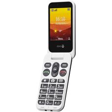 Doro Leva L20 - Téléphone 4G - Noir, Blanc - Écran 2,8" - Léger - Publicité