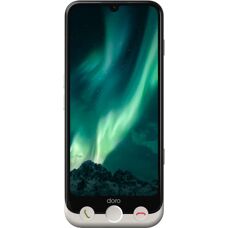 Doro Aurora A31 Smartphone - 6,1" Skärm, 4G, 128GB, 5000mAh, Vit