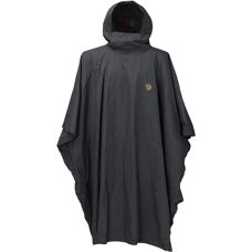 Fjällräven Waterproof Graphite Long Rain Poncho - Rainwear