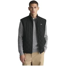 GANT Quilted windcheater waistcoat (7006341) - black