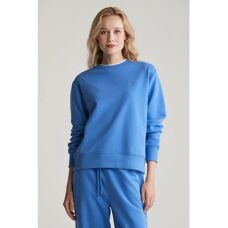 GANT SHIELD C-NECK SWEAT - Perfect Blue - Žena - Sweatshirt