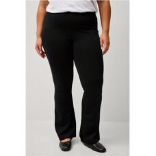 Ellos Plus collection - Tunge bootcut leggings - Sort