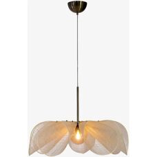 Markslojd Styrka Taklampe - 75cm - Beige/Antikk Messing