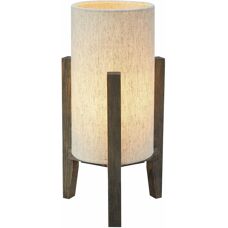 Markslöjd Eruca Bordlampe - Valnøtt, Beige, 34cm - Bordlampe