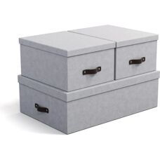 Bigso Box of Sweden Set 3 Inge Storage Boxes - Storage Box