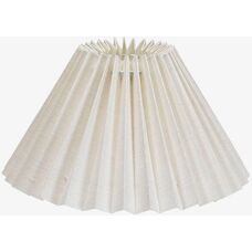 PR Home - Ines - Vit veckad lampskärm - Lampskärm