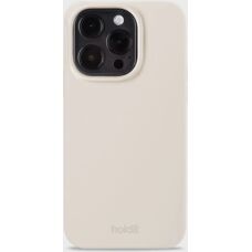 HoldIt Silikone Cover til iPhone 14 / 13 - Lys Beige