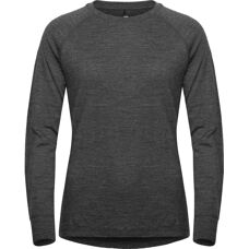 Gridarmor Kvinde Viks Wool Top 2.0 Dk. Greymelange XS - Termoundertøj