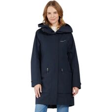 Didriksons ILMA WNS PARKA 8 Damen Regenmantel Blau