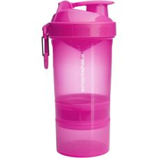 SmartShake Original2Go Neon Pink 600ml Trinkflasche