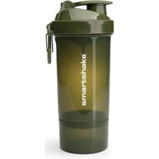 SmartShake Original2Go ONE Armeegrün - 800 ml Trinkflasche