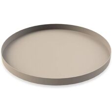 Cooee Design Runt Sand Stålbrickor - Serveringsbricka