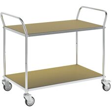 KONGAMEK Metallwagen mit 2 Regalen - 250kg