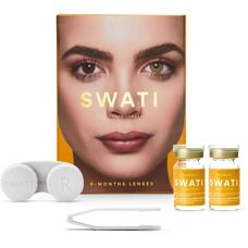 Swati Honningfargede Månedlige Kontaktlinser - Kontaktlinser