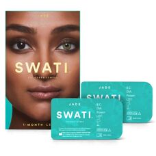 Swati Jade Grønn Månedlige Kontaktlinser - Kontaktlinser