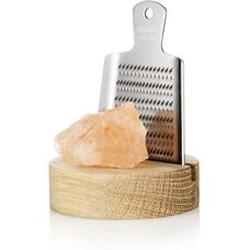 Rivsalt - Set de condimente cu răzătoare - Sare, Piper, Chili - Cutie cadou