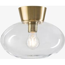 Belid Bullo Messing 1-Lys Innfelt Taklampe - Taklampe
