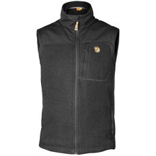 Fjällräven Herren Buck Fleece Weste - Buck Fleece Weste Männer Graphit