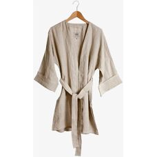 Lovely Linen - Kimono Lovely Long - Beige - Kvinder