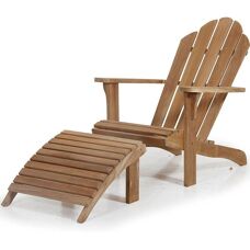 Brafab Margariti Adirondack Liegestuhl - Teak natur