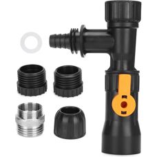 EOSNOW - Pompa di cambio acqua - 2 adattatori - Plastica