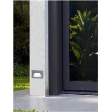 Trade Shop LED Wandleuchte - 3W, Weiß Kalt - Außen/Innen