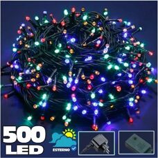 Trade Shop - Catenina di Luci LED Multicolore - 30m