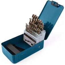HBM 1-13 x 0,5 HSS - 5% Kobalt Boor Set - Metaal