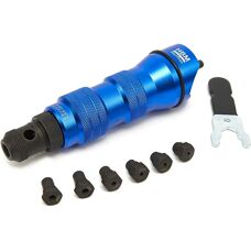 HBM Modell 2,4-6,4 mm Popnietzange - Metall & Leder
