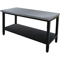 Mesa de trabajo en acero inoxidable HBM - 152 cm
