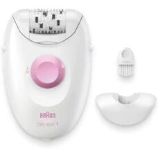 Épilateur Braun Silk-épil 1 - 20 pinces - Rose et Blanc